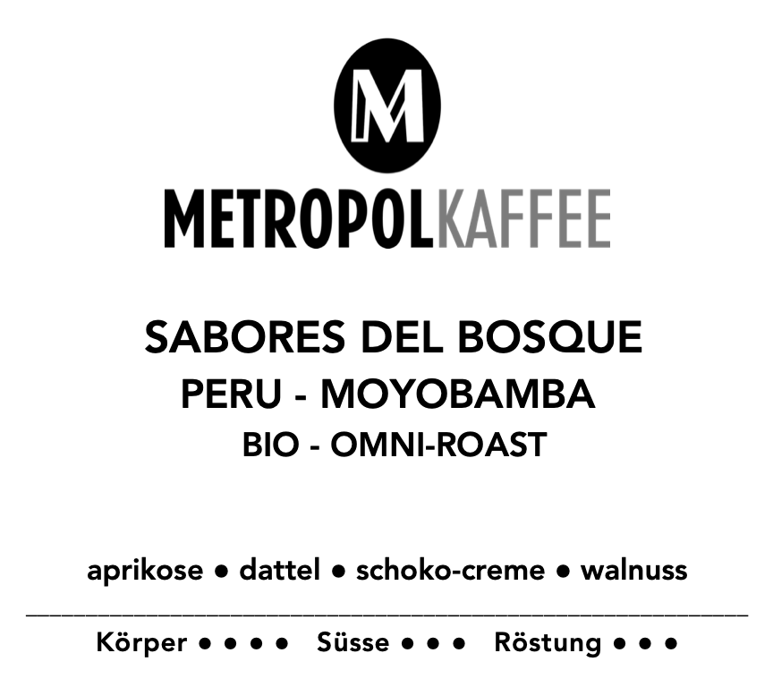 Peru - Sabores del Bosque Bio-Dynamisch / Omniroast