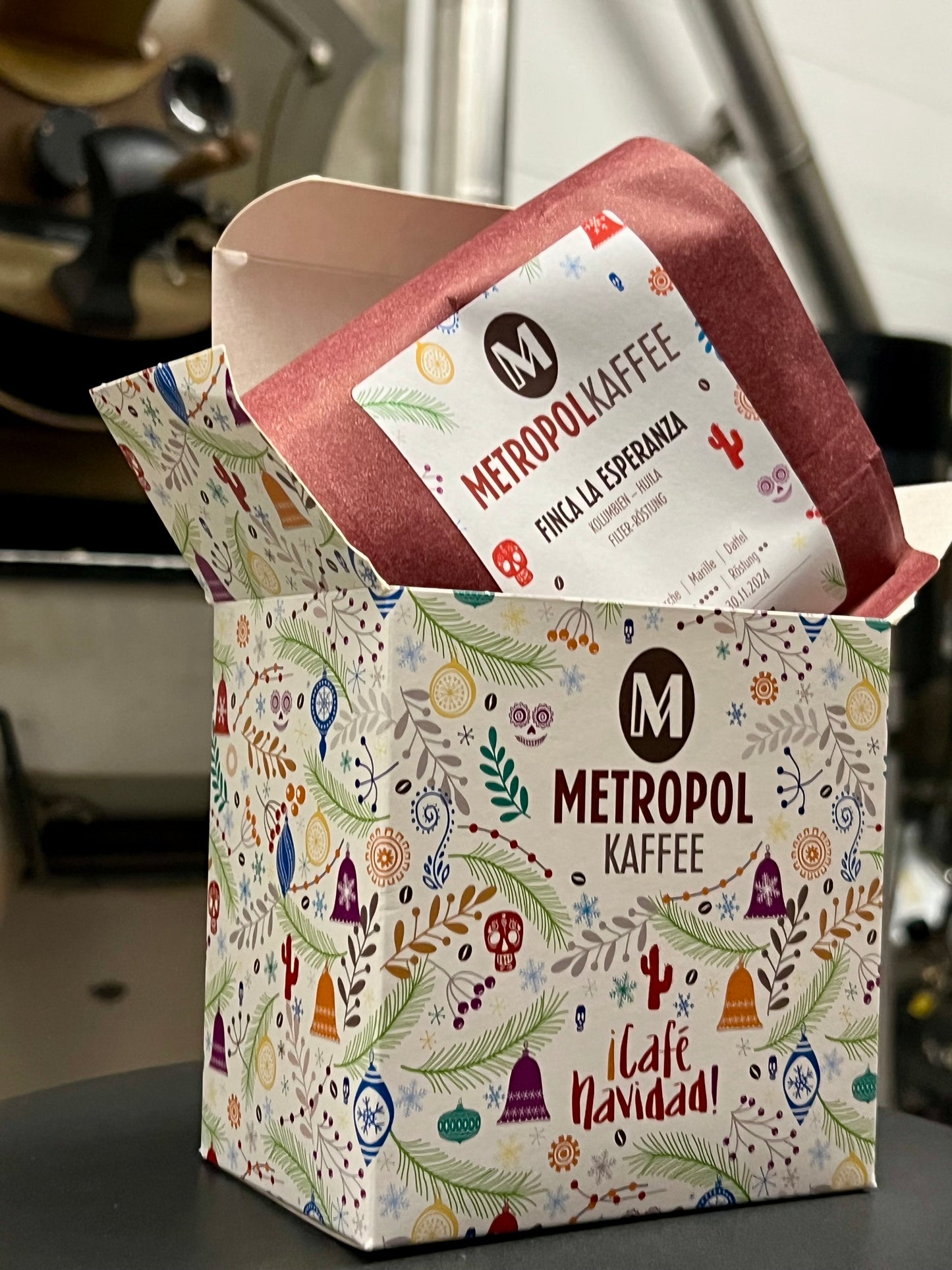 Weihnachtskaffee: Finca La Esperanza Huila - Kolumbien. Varietät: Sidra - Gewaschen