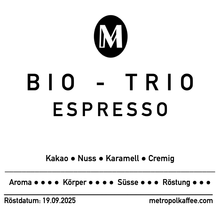 Bio - Trio Arabica Espresso