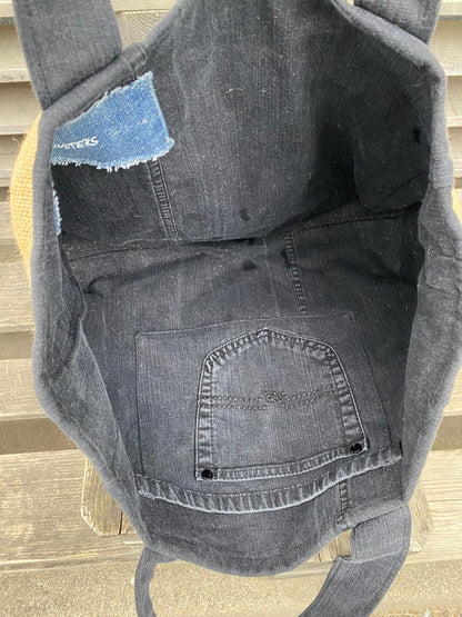 Upcycling Tasche aus Kaffeesäcken – handgemacht | I LOVE MY MONSTERS